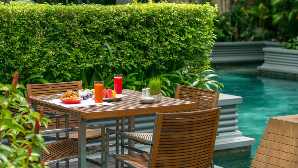 Dine & Unwind by the pool