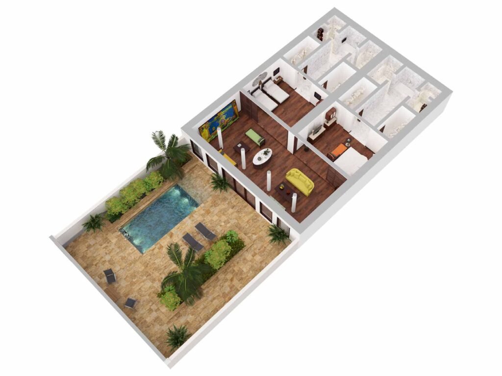 Two Bedroom Pool Suite